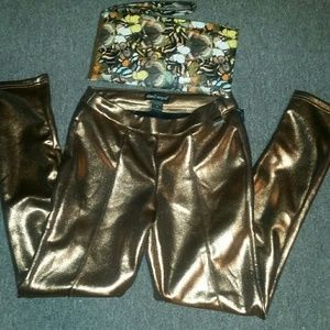 Dress pants gold Last Price Drop!!